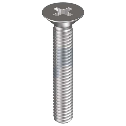 Screw Mtd Csk Xr Zp 1/4 X 1/2