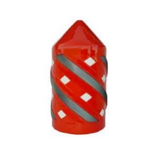 4" Mw Medium-Density Foam Wirebrush Pig - MW04