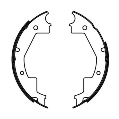 Trailer Brake Shoe Set - N1441-1