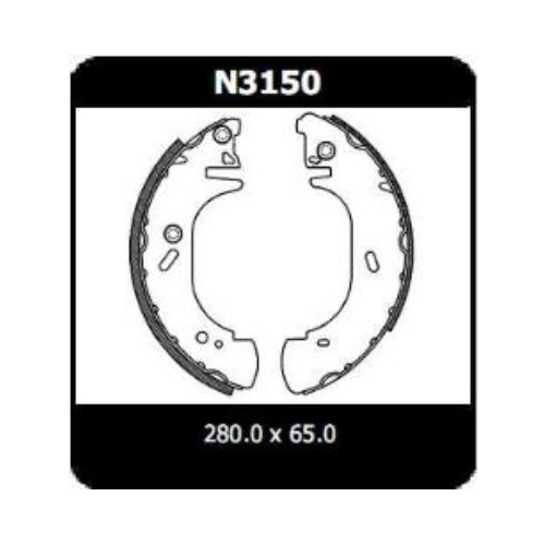 Rear Brake Shoes Ford Trans - N3150