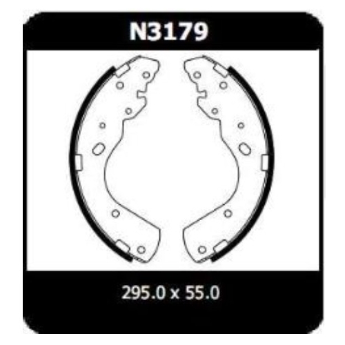 Brake Shoes - N3179