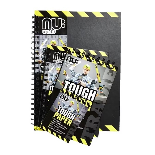 nu: Tradie Waterproof Reporters Notebook 160 Page