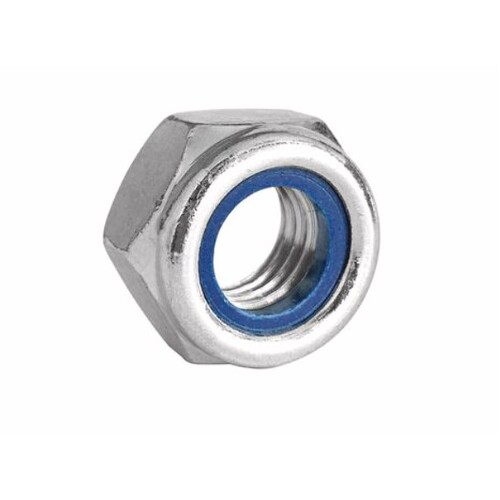 Nut Nyloc Cl 8 Z/P M12 X 1.75