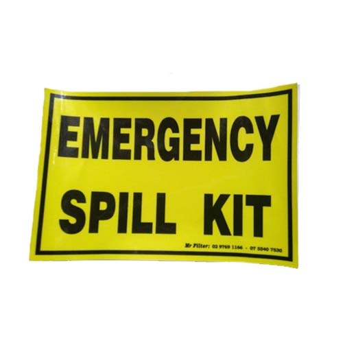 Spill Kit Sticker