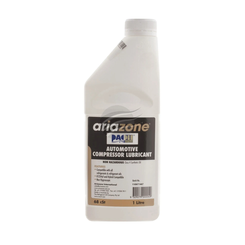 Oil Pao 68 Grade Synthetic R134A, R1234Yf Hybrid 1L - OG7040