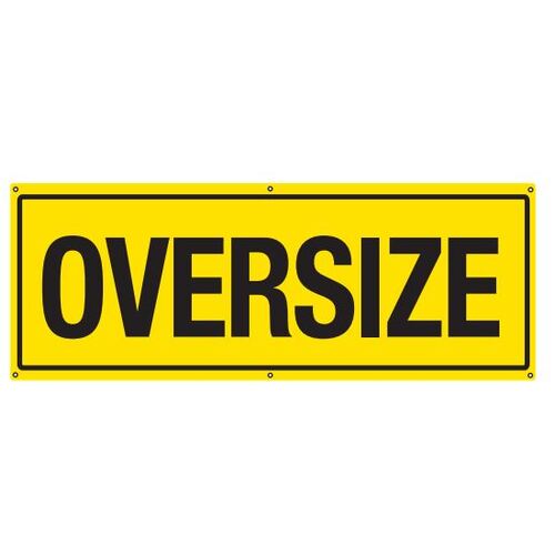 Oversize Banner 1200mm x 450mm