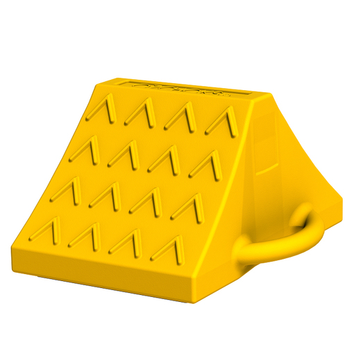 OzChock 075 Wheel Chock - YELLOW