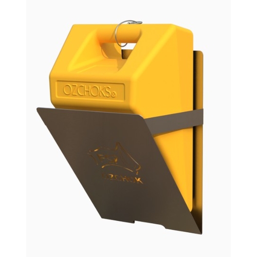 Bracket to Suit 065 Chock Polyethylene with Lanyard - OZCHB065-PEL
