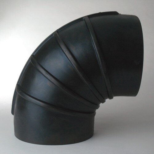 90° Rubber Elbow 5.5" 140mm