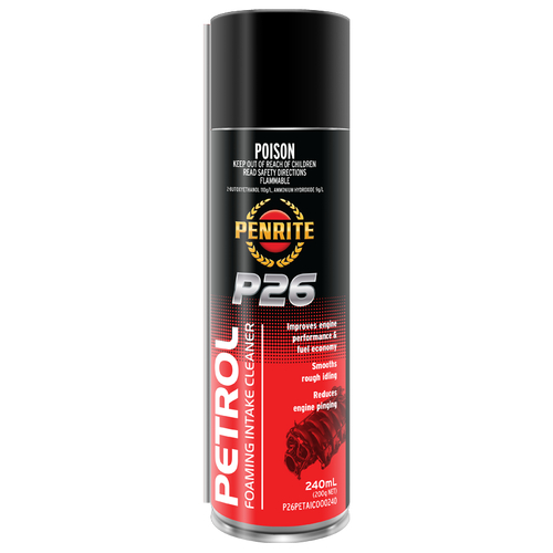 P26 Petrol Foaming Intake Cleaner 240mL