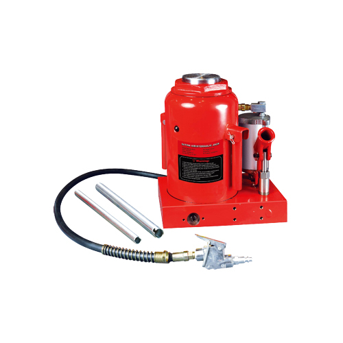 No.PB050WB - 50 Ton Air-Hydraulic Bottle Jack 12.1"-19.1"