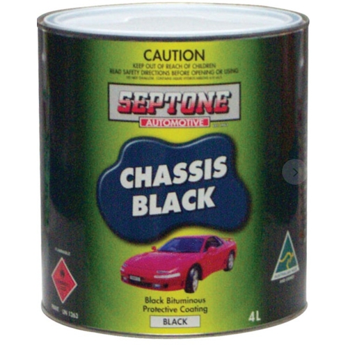 4Lt Paint Chassis Black