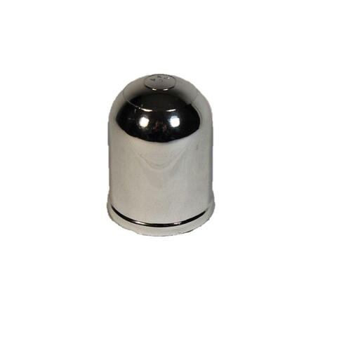 Quantity 1 Chrome Tow Ball Cover With Spring Clip Suit 50Mm And 1 7/8"