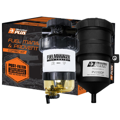 Fuel Manager Post-Filter + ProVent Catch Can Kit
