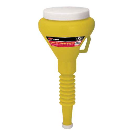 Funnel With Lid Yellow 100Mm x 370Mm