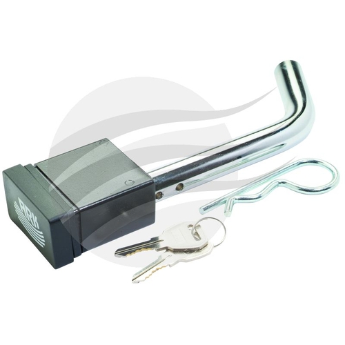 Chrome Hitch Pin Lock Square Lock To Suit Hitches 65Mm To 80Mm - PLS80B