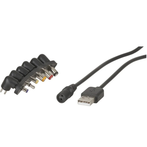 6 Plug DC to USB Cable Kit