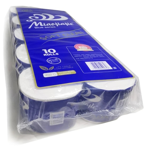 4PLY Toilet Paper Pack of 10 Rolls - PPE-TP4PLY10