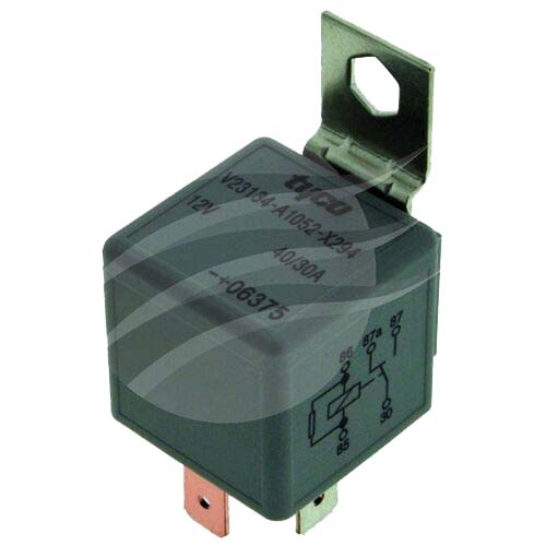 Change Over Mini Relay 12V 30/40Amp 5 Pin Normally Open Resistor Type