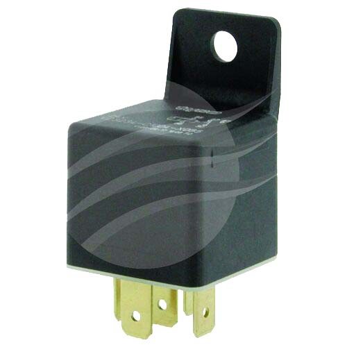 Mini Relay 24V 40Amp Normally Open 5 Pin Resistor Type