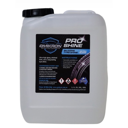 5ltr Pro Shine Silicone Tyre Shine - PROSHI5