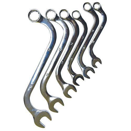 6pc S Type Combination Spanner Set