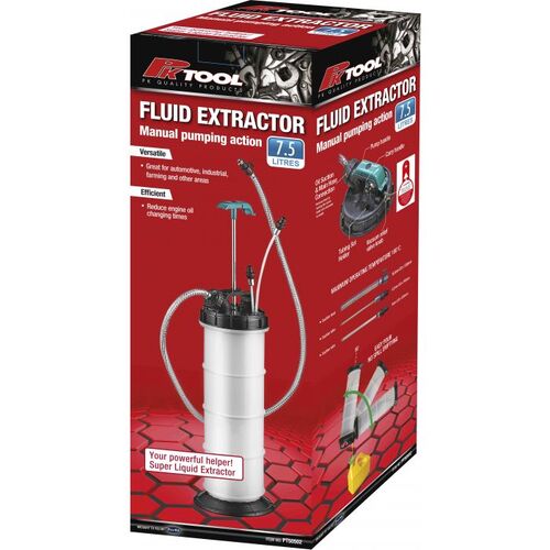 Oil & Fluid Extractor Pump Action 7.5Ltr