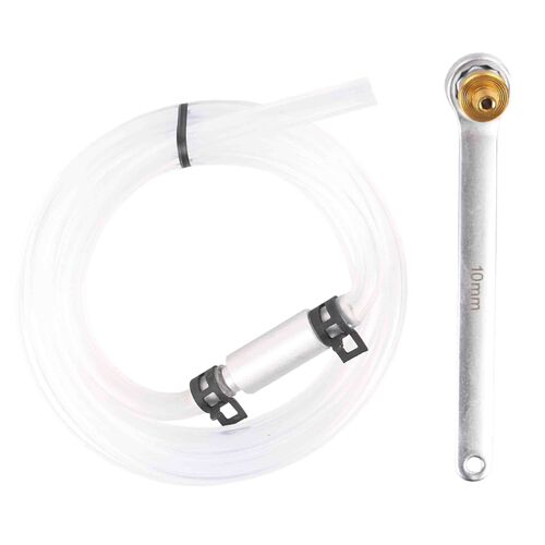 2 Piece 10mm Brake Bleeder and Wrench Set