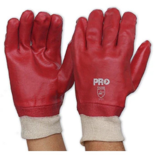 Red PVC Single Dipped 27Cm - PVC27KW