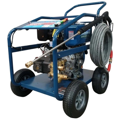 11HP Mobile High-Pressure Washer Diesel 15m 2 Wire Hose - PW11DE
