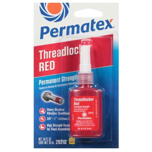 Permatex Red 10ml Permanent Strength Threadlocker - PX26210