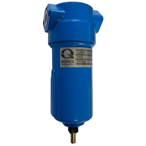 Filter, 0.01 Micron Element (S), 1/2" With Auto Drain - QDP124DS