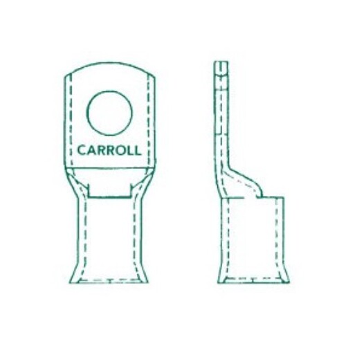 25mmx10 Cable Lug 10 pack