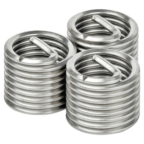 M6 X1.0 Hellic Coil Inserts 10Pack