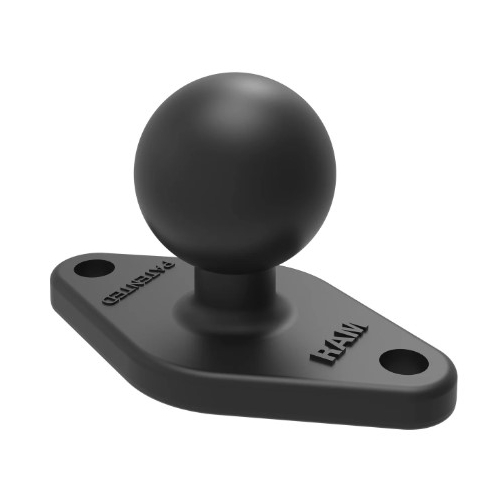 RAM Diamond Plate with B Size 1" Ball (RAM-B-238U)