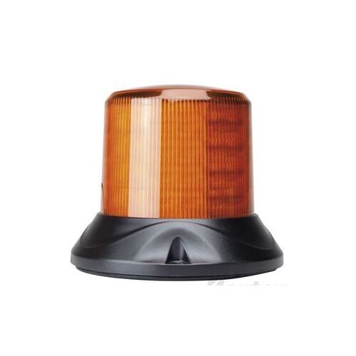 LED Beacon Revolver Maxi Series 10-30V Amber Fixed Mount 64 LEDs 15W 5 Function SAE Class 1