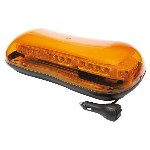 10-30V 360 degree LED Light Bar Amber Fixed Mount