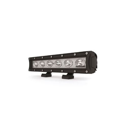 LED Bar Light 10" SRW Series Spot Beam 10-30V 6 x 3W Osram High Lux LED 18W 1620lm IP67 Slide Mounts Roadvision White Label