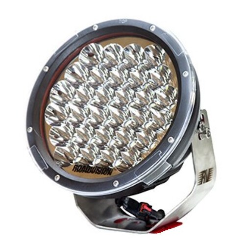 LED Driving Light 9in Extreme 9-32V 30x5W 150W 10500lm IP67 Spot Beam + Clear/Spread Cover
