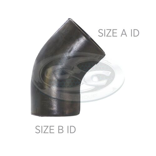 Rubber Elbow - 76Mm (3") Id X 45 Degree Rubber Elbow