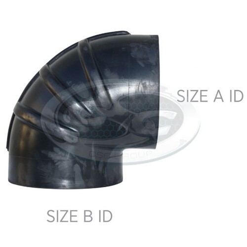 6 inch Tight Radius Rubber Elbow