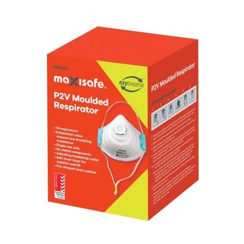 P2 Moulded Dust Mask- 10 Pack - RES504