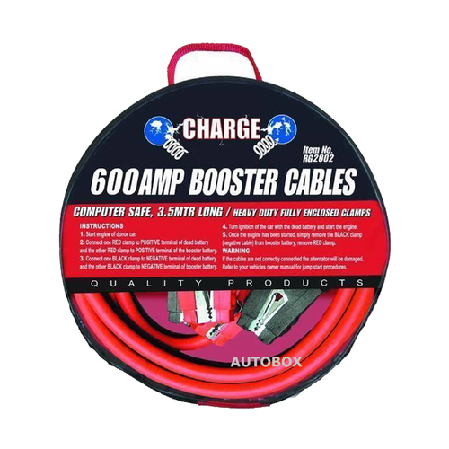 Jumper Cable 600 Amp X 3.5 Mt