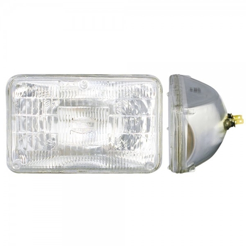 Semi Sealed Beam - 5'' Square Small High/Low H1 2Pin
