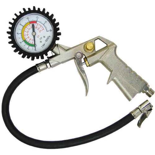 Tyre Inflator With Dial Gauge