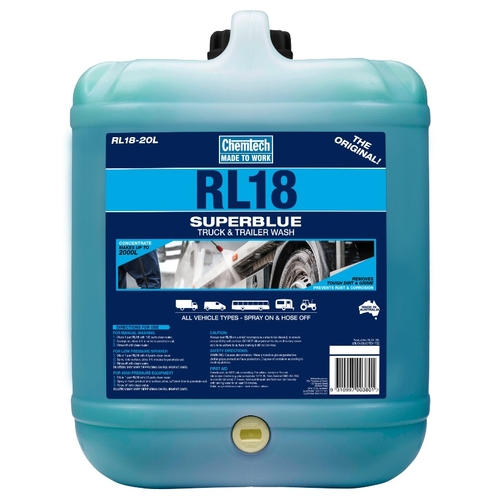 Biodegradable Blue Truck / Machine Wash - RL18-20