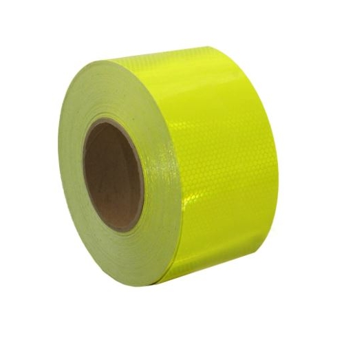 75mm Class 1 Fluro Yellow Reflective Tape 1m - RT1FY75