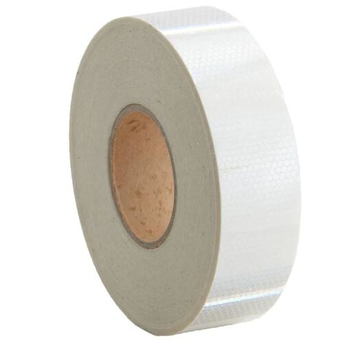 50mm Class 1 Silver Reflective Tape 1m