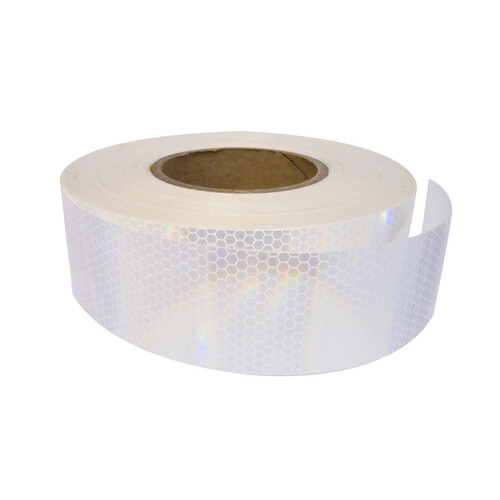 50mm Class 1 White Reflective Tape 1m