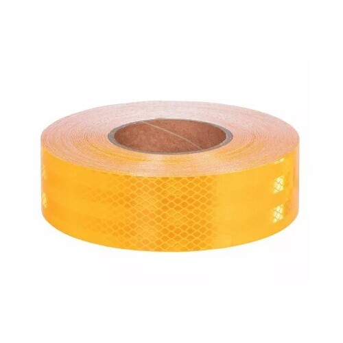 50mm Class 1 Yellow Reflective Tape 1m